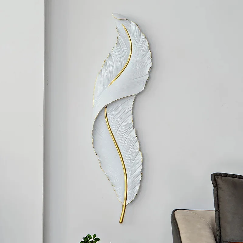 White Leaf LED Wall Light in Pakistan – Modern Decorative Indoor Lighting