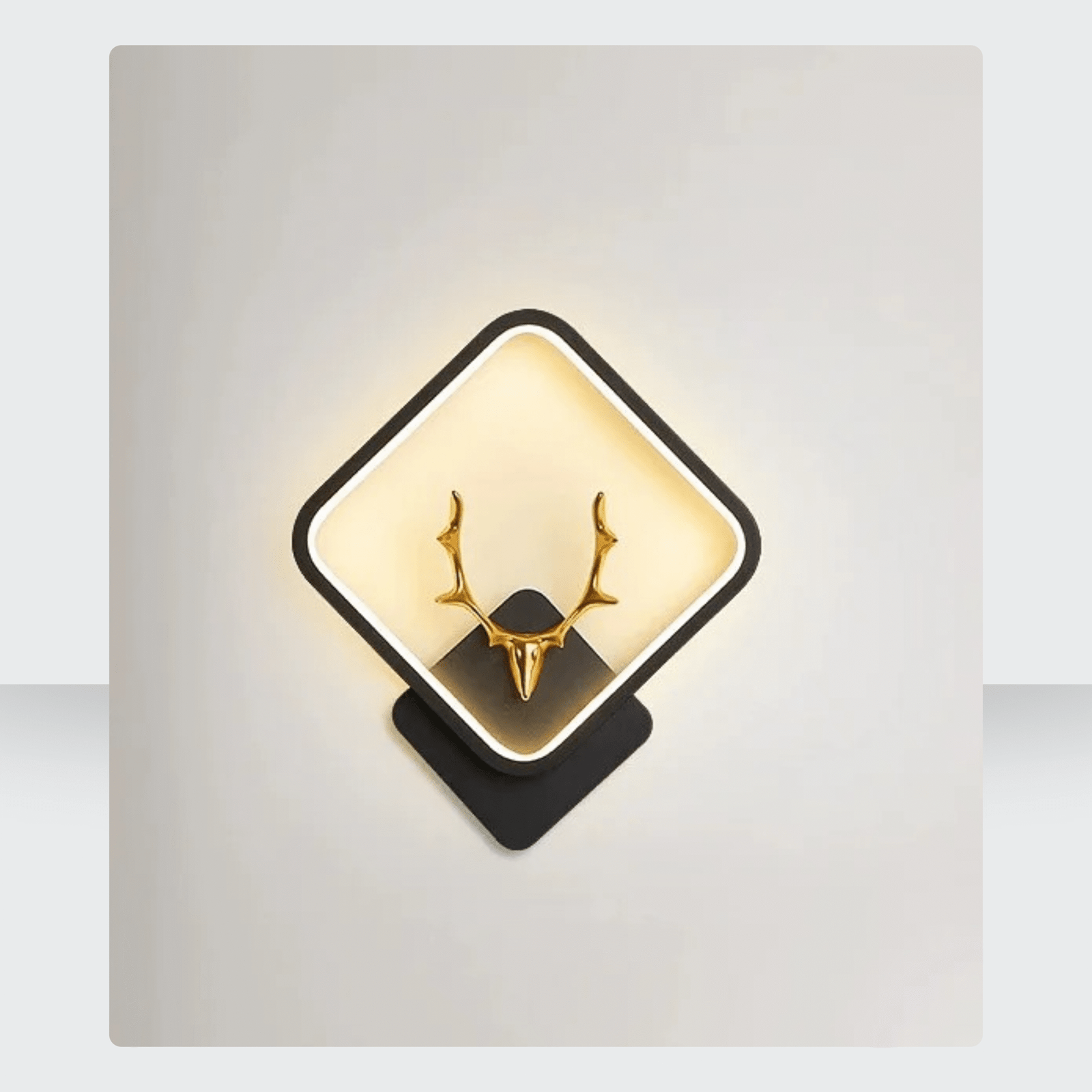 Markhor Square LED Wall Light – Sleek Indoor Fixture for Bedroom, Lounge & Living Walls