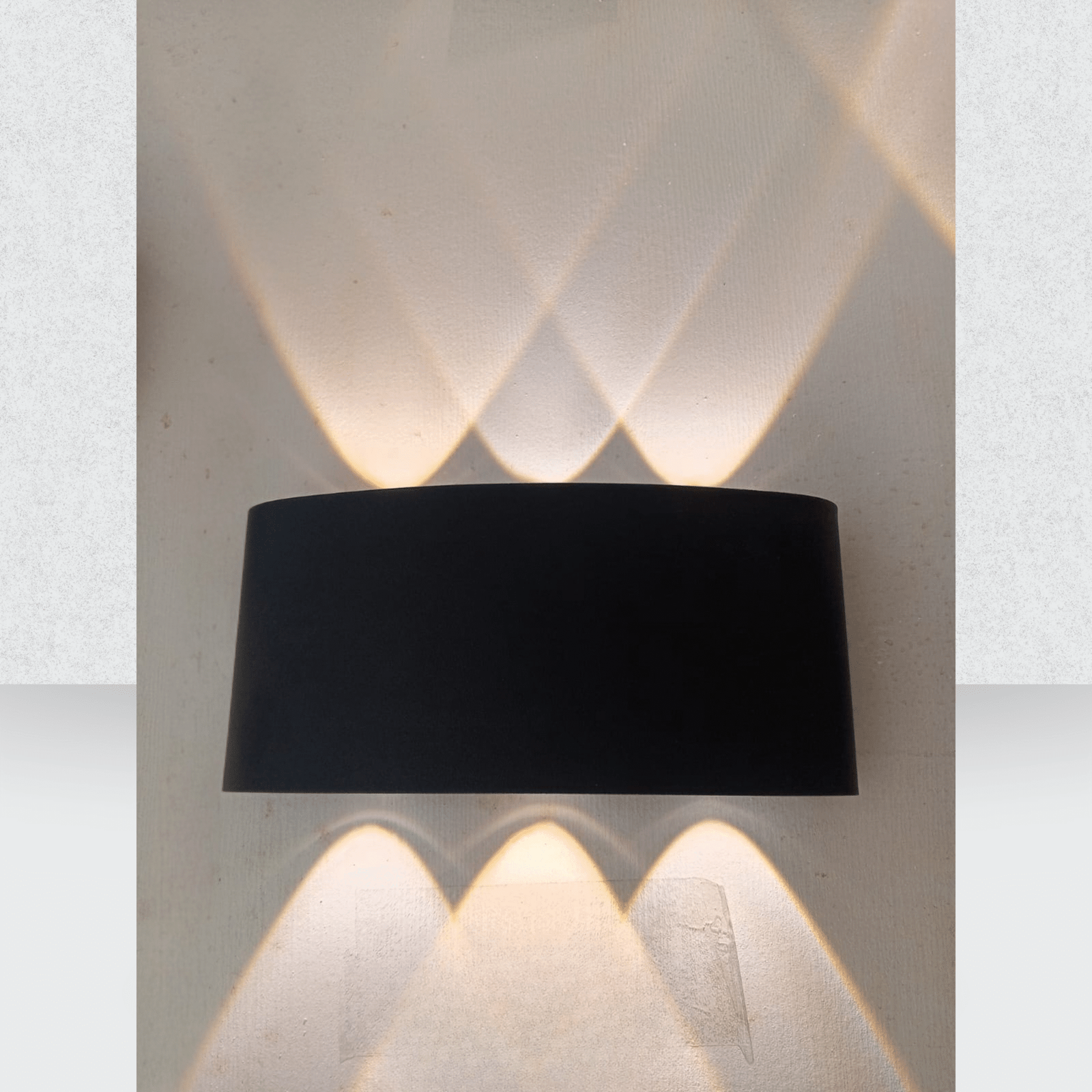 3+3 Outdoor Wall Light – 6-Beam Waterproof LED Fixture for Exterior Walls & Landscapes